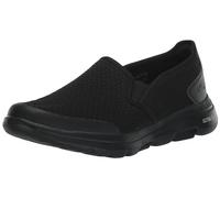 Skechers Go Walk 5 Apprize, Scarpe da Ginnastica da Infilare Uomo, Nero Schwarz Black, 42 EU
