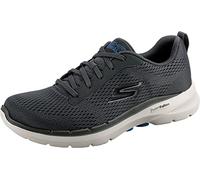 Skechers Go Walk 6 Avalo, Scarpe da ginnastica Uomo, Charcoal Textile Synthetic, 41 EU