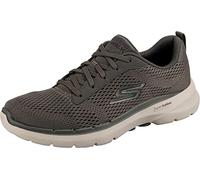 Skechers Go Walk 6 Avalo, Scarpe da ginnastica Uomo, Taupe Textile Synthetic, 44.5 EU