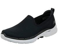 Skechers Go Walk 6-clear Virtue, Sneaker Donna, Nero, 42 EU
