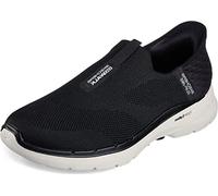 Skechers Go Walk 6 - Easy On, Sneakers Uomo, Nero, 45 EU