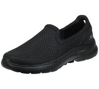 Skechers Go Walk 6 Motley, Scarpe Uomo, Black Textile Synthetic, 49 EU