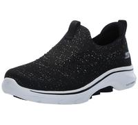 Skechers Go Walk 7 Bling, Scarpe da Ginnastica Donna, Nero, 36 EU