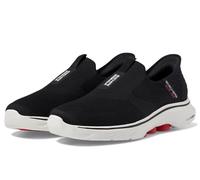 Skechers Go Walk 7 Easy on 2, Scarpe da Ginnastica Uomo, Nero, 46 EU