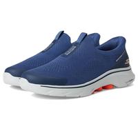 Skechers GO WALK 7 Easy On Evolution Scarpe Da Ginnastica In Tessuto Blu Navy Da Uomo - EUR 43.5