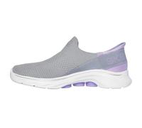 Skechers Go Walk 7 Mia, Passeggiata 7 MIA Donna, Grigio Tessile Lavanda Trim, 43 EU
