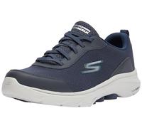 Skechers Go Walk 7, Sneaker Uomo, Tessuto Sintetico Blu E Blu Navy, 41 EU