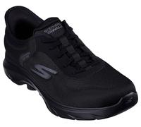 Skechers Go Walk 7 ValinSneaker Uomo, Tessuto Sintetico Nero, 42 EU