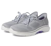 Skechers Go Walk 7 Via, Scarpe da Ginnastica Donna, Grigio, 39 EU