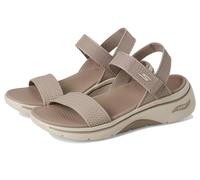 Skechers Go Walk Arch Fit 2.0 Sandal, Donna, Taupe, 41 EU