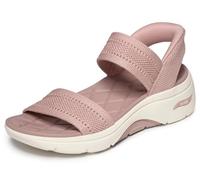 Skechers Go Walk Arch Fit 2.0 Sandalo Piatto, Viola, 40
