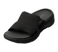 Skechers Go Walk Arch Fit 2.0 Sandal, Donna, Black, 38 EU