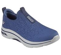 Skechers Go Walk Arch Fit Linear Axis 2.0, Scarpe da Ginnastica Uomo, Marina Militare, 45 EU
