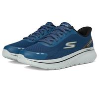 Skechers Go Walk Arch Fit N-Joy Nobend Sneaker da Uomo, Tessuto Blu Navy., 42.5 EU