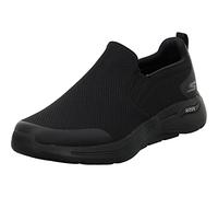 Skechers Go Walk Arch Fit, Scarpe Da Ginnastica Uomo, Black Drk, 44 EU