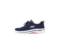 Skechers Go Walk Arch Fit Unify, Sneaker Donna, Navy Coral, 37 EU