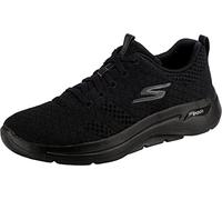 Skechers Go Walk Arch Fit Unify, Sneaker Donna, Tessuto Nero, 39 EU