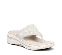 Skechers Sandali Donna Go Walk Arch Fit Weekender - Tessuto naturale - Taglia 39 EU