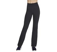 Skechers Go Walk Evolution II Flare Pant, Pantaloni Tuta Donna Donna, Black,
