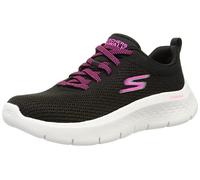 Skechers Go Walk Flex-Alani, Scarpe da Ginnastica Donna, Nero e Rosa, 38 EU