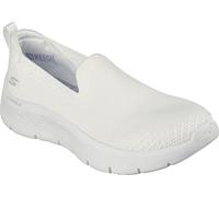 Skechers Go Walk Flex Bright Summer, Sneaker Donna, White Textile/Trim, 37 EU