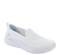 Skechers Go Walk Flex Bright Summer, Sneaker Donna, White Textile/Trim, 43 EU