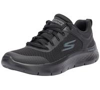 Skechers, Go Walk Flex Caley Donna, Finiture Sintetiche Nere, 36.5 EU