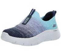 Skechers Go Walk Flex Cali Sunset, Scarpe da Ginnastica Donna, Navy Turchese, 39 EU