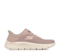 Skechers Go Walk Flex Carla Sneaker Donna, Finiture in Tessuto Tortora, 41 EU