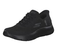 Skechers, Go Walk Flex Grand Entry Donna, Black Textile/Trim, 38 EU