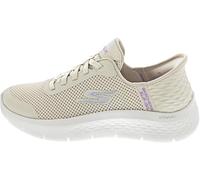 Skechers, Go Walk Flex Grand Entry Donna, Finiture in Tessuto Bianco Sporco, 35 EU