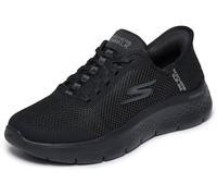 Skechers Go Walk Flex Grand Entry Slip-On da Donna, Finiture in Tessuto Nero., 37 EU