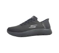 Skechers Go Walk Flex Nuovo Mondo, Scarpe da Ginnastica Uomo, Nero, 45 EU