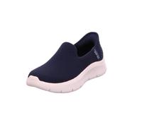 Skechers Go Walk Flex Relish, Sneaker Donna, Navy Textile Trim, 36 EU