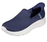 Skechers Go Walk Flex Relish, Sneaker Donna, Navy Textile Trim, 37 EU