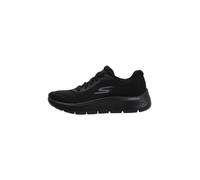 Skechers Go Walk Flex Remark, Scarpe senza lacci Uomo, Black Textile, 42 EU