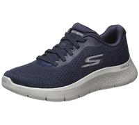 Skechers Go Walk Flex Remark, Scarpe senza lacci Uomo, Black Textile, 42 EU