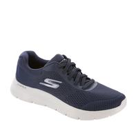 Skechers Go Walk Flex Remark, Scarpe senza lacci Uomo, Navy And Grey Textile, 43 EU