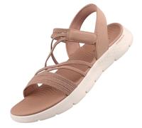 Skechers Go Walk Flex Sandal Emma Sandali da donna, marrone, 41 EU