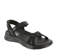 Skechers Donna Slip-ins: GO WALK Flex Sandali - Illuminate in Nero, Taglia 36, Vegan, Lavabile in lavatrice