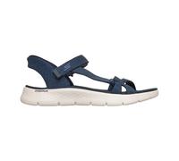 Skechers Go Walk Flex Sandal - Illuminate, sandali da tempo libero, donna, blu scuro 39 Navy