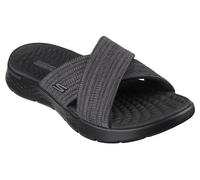 Skechers Go Walk Flex Sandal Impressed, Ciabatta Donna, Black, 37 EU