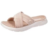 Skechers Go Walk Flex Sandal Impressed, Ciabatta Donna, Taupe, 40 EU