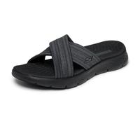 Skechers Go Walk Flex Sandal Impressed, Ciabatta Donna, Black, 36 EU