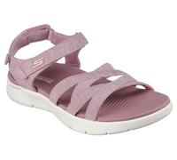Skechers Sandali Go Walk Flex Sublime a ciabatta Donna Rosa 38