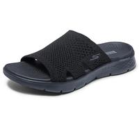 Skechers, GO WALK FLEX SANDALO ELATION Donna, Tessuto nero, 39 EU