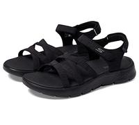 Skechers Go Walk Flex Sandalo, Sandali Donna, Nero, 37 EU
