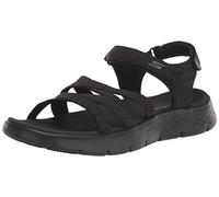 Skechers Go Walk Flex Sandalo, Sandali Donna, Nero, 41 EU