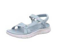 Skechers, GO WALK FLEX SANDALO SUBLIME Donna, Sage Textile, 38 EU