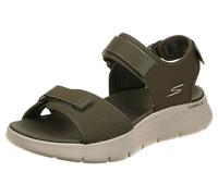 Skechers Go Walk Flex Sandalo, Uomo, Foglia di Oliva per Me, Leaf It To Me, 41 EU